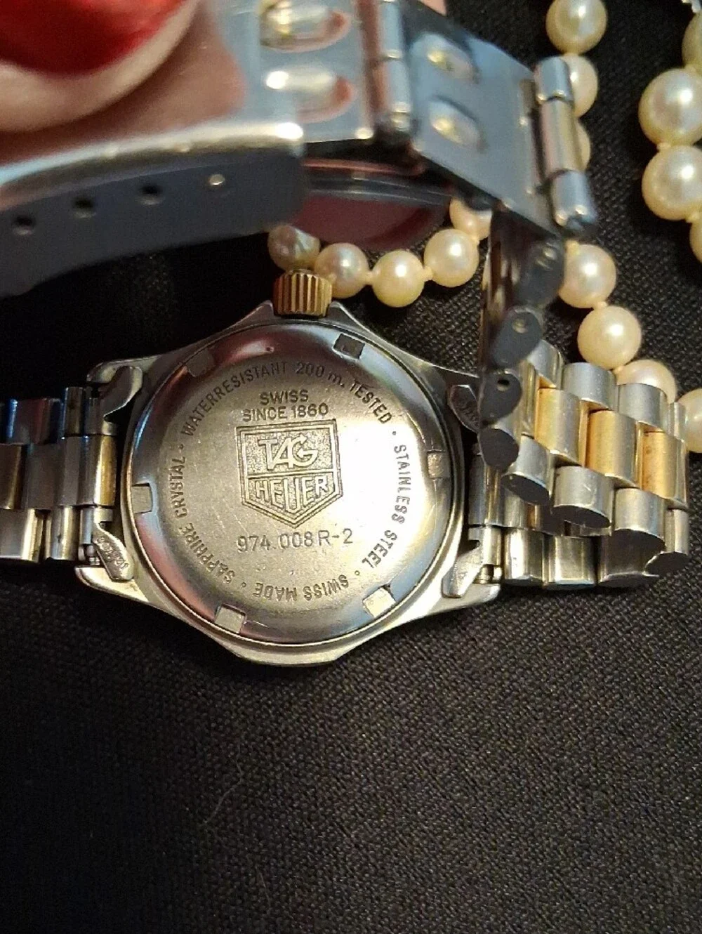 TAG Heuer 2000 Series Professional Two Tone Watch 200m